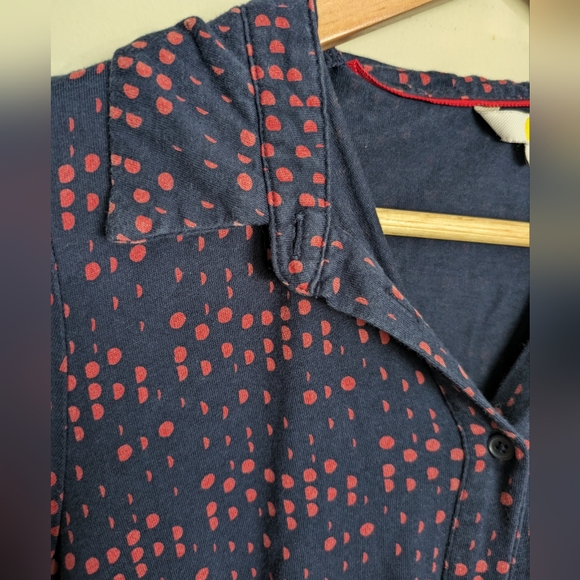 Boden Susannah Navy Print Shirt Dress Size 6 - Picture 6 of 6